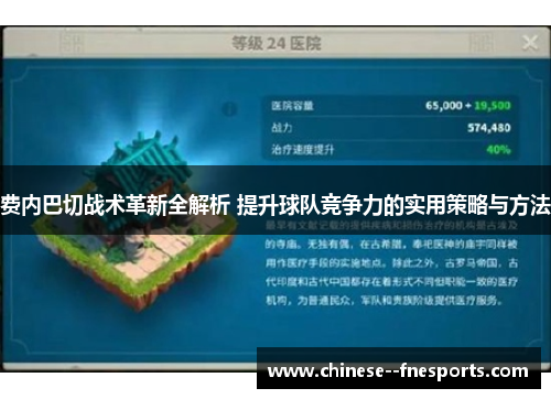 费内巴切战术革新全解析 提升球队竞争力的实用策略与方法